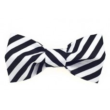 Bow Tie - Zebra Stripes