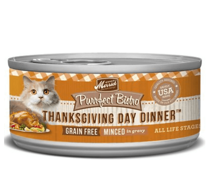 thanksgiving turkey meal for cats.